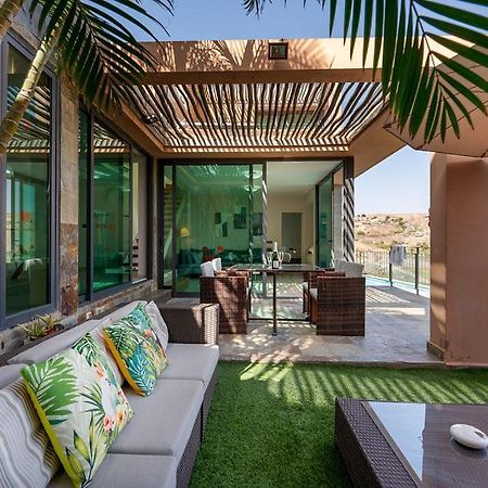 Villa Mit Pool Los Lagos 16 Salobre  Zewnętrze zdjęcie