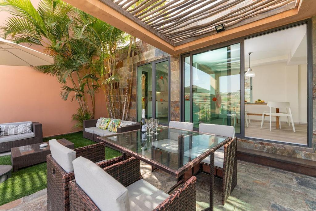 Villa Mit Pool Los Lagos 16 Salobre  Zewnętrze zdjęcie