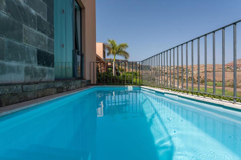 Villa Mit Pool Los Lagos 16 Salobre  Zewnętrze zdjęcie