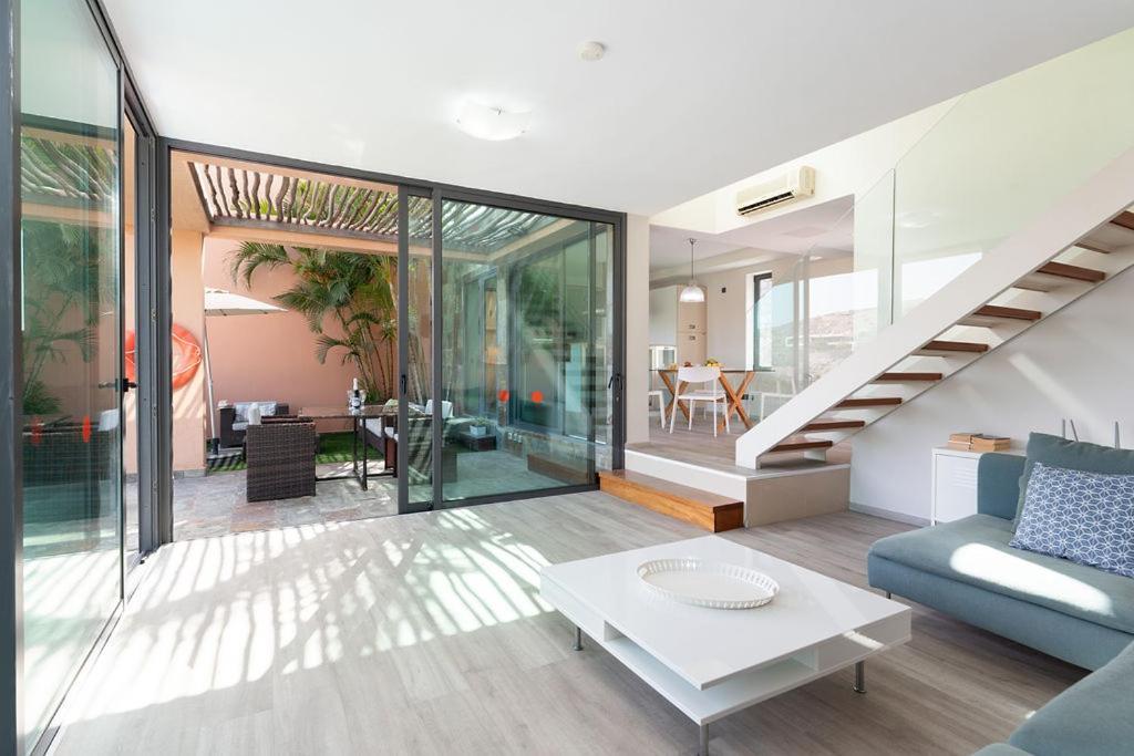 Villa Mit Pool Los Lagos 16 Salobre  Zewnętrze zdjęcie